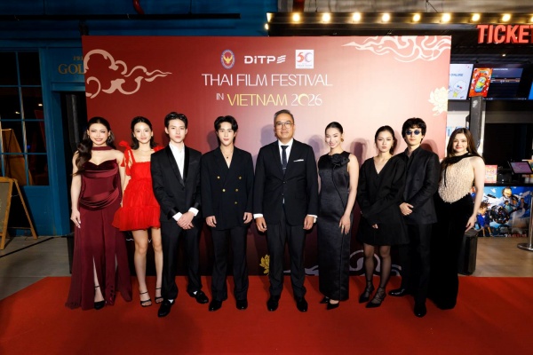 M STUDIO ยกทีมนักแสดงไทยร่วมเปิดเทศกาล Thai Film Festival in Vietnam 2026